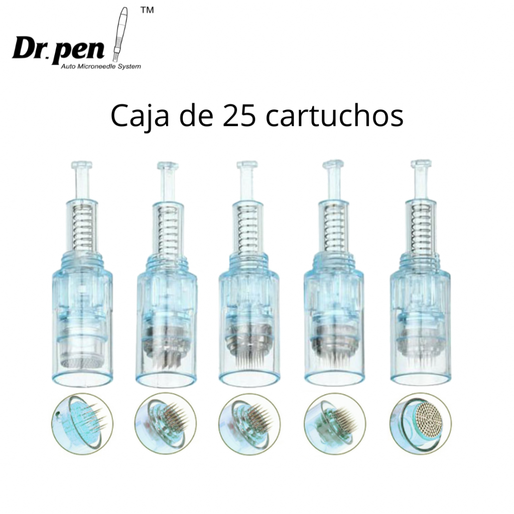 Caja de 25 cartuchos para Dr Pen X5