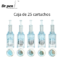 Caja de 25 cartuchos para Dr Pen X5