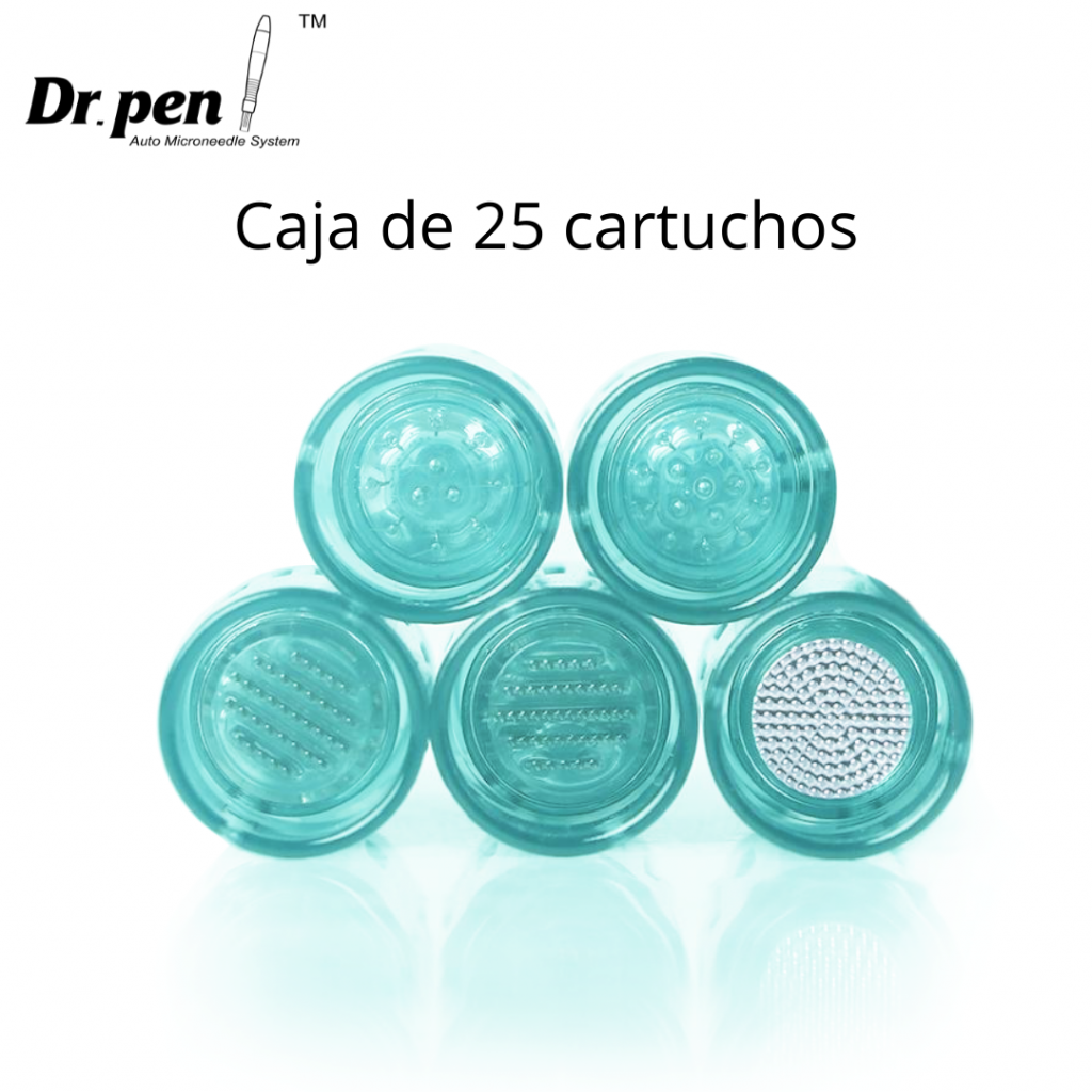 Caja de 25 cartuchos para Dr Pen A6s