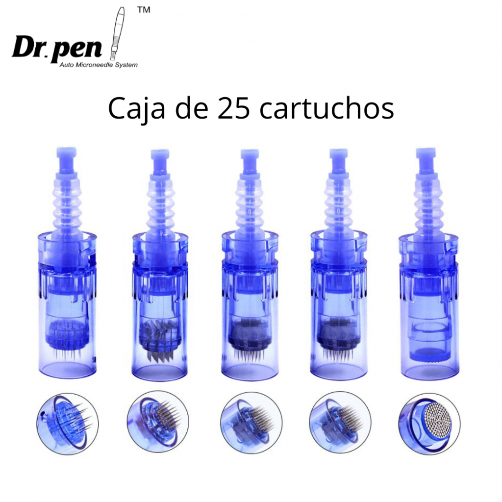 Caja de cartuchos para Dr Pen A6